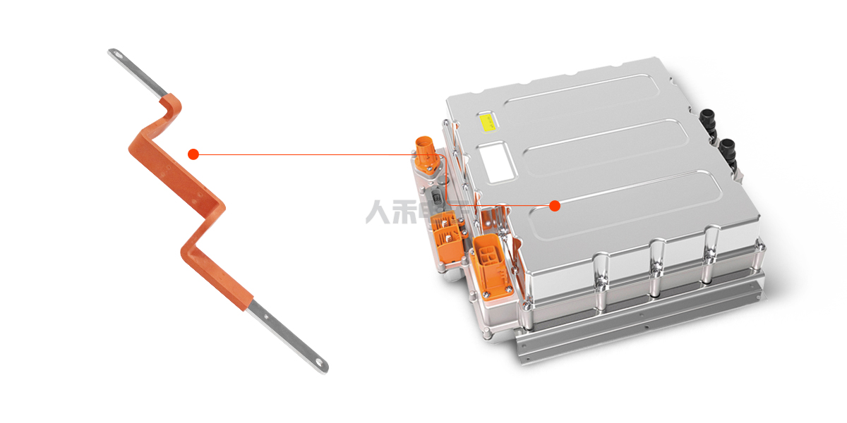 電機(jī)注塑銅排
